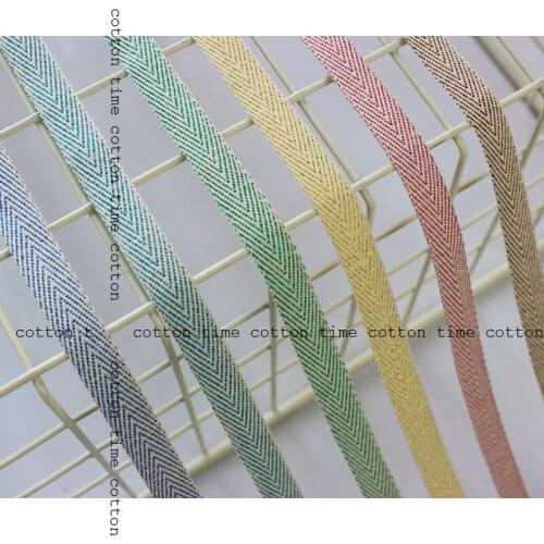 10 yards Water color Grosgrain Ribbon Golden webbing Satin Trim Accessory for bag/garment/homedeco