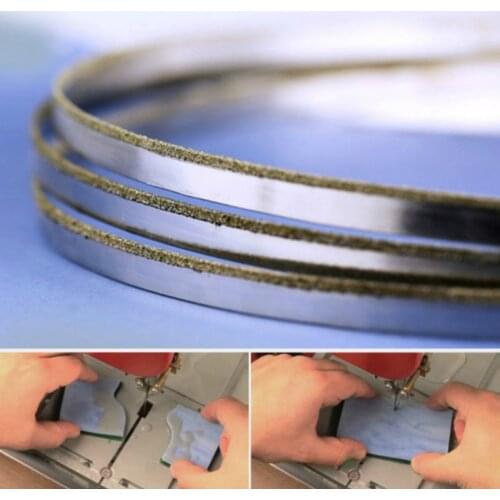 37inch Stainless Steel Bimetal Saw Blade 940mm Seamless Circular Diamond Band Saw Blade for Cutting Graphite Glass Stone