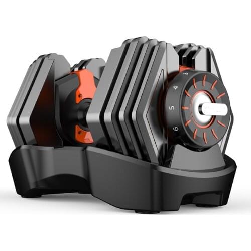 32LBS fast adjustable weight dumbbells for men and women, household automatic smart dumbbells, gym equipment