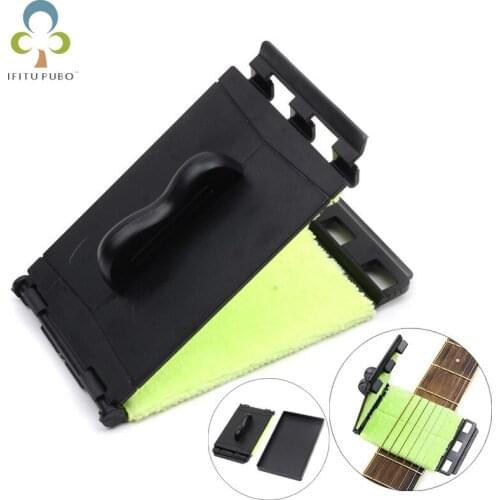 Electric Guitar Bass Strings Scrubber Fingerboard Rub Musical Cleaning Tool Maintenance Care Bass Cleaner Guitar Accessories DDJ
