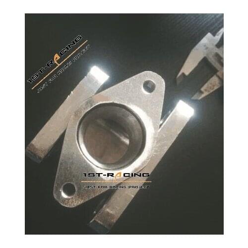 T3 to T4 Turbo Adapter Flange+38mm 35mm external wastegate Relocation 1ST-RACING