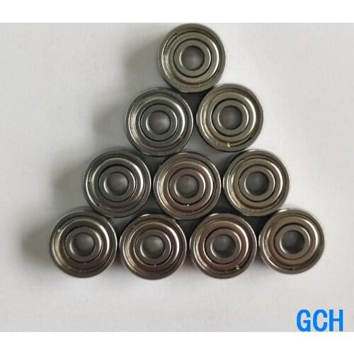 2PCS 10X19X5mm, 2PCS 8X12X3.5mm, 6PCS 4X8X3 ZZ CB ABEC7 Stainless Steel Hybrid Ceramic fishing Reel By GCH