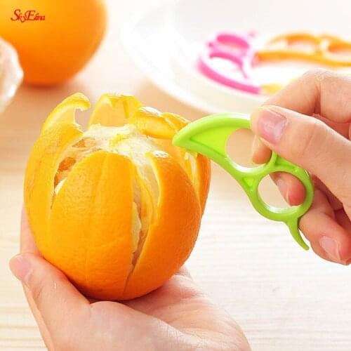 Mini Peeled Fruit Peeler Pomegranate Lemons Orange Citrus Opener Peeler Remover Slicer Cutter Quick Stripping Kitchen Tool 5Z074