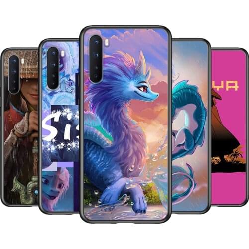 Soft TPU Raya and The Last Dragon Shockproof Silicone Cover for OnePlus Nord N100 N10 8T 8 7T 7 6T 6 5T Pro Black Phone Case