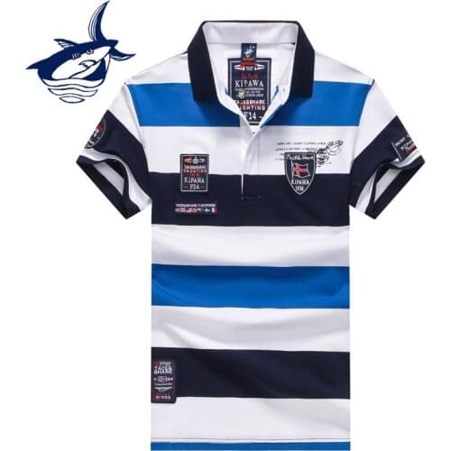 New men clothes 2020 Summeer Men polos shirt hombre Casual Striped polo shirt men Royal Club vetement homme