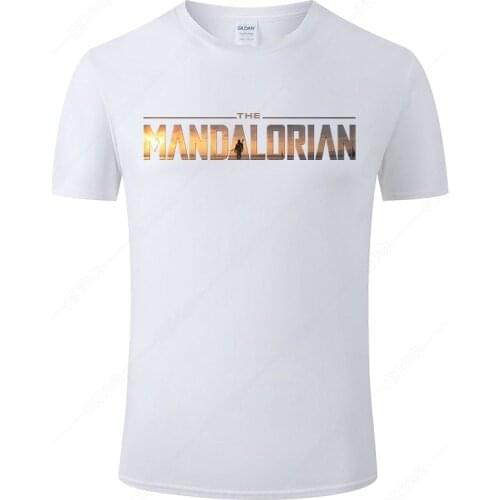 2021 New The Mandalorian T Shirt Men Women Summer Cotton Print T-shirt Funny Tops Cool Tee Unisex Shirt J23