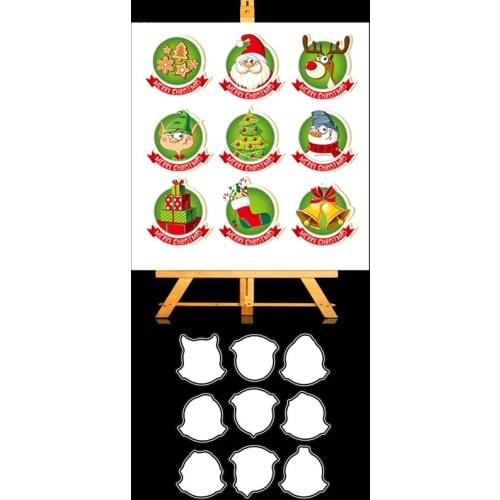 ZhuoAng Christmas Clear Stamps For DIY Scrapbooking/Card Making Decorative Silicon Stamp Crafts