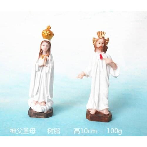 Resin Psychological sandbox therapy consultation sand model figure Father, virgin2pcs/set