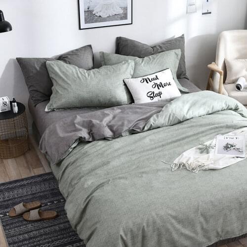 Modern And Simple Skin-Friendly Bedding Set, For Students, Male And Female Single Double Bed, King-Size Bed