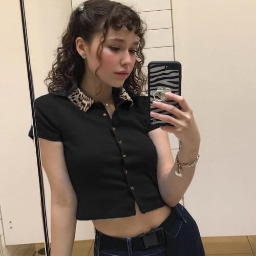 Женские трикотажные футболки Sweetown China At AliExpress