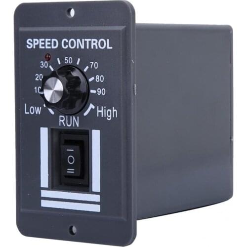 Hot Sale DC 12-60V 40A PWM Brush Motor Speed Controller CW CCW Reversible Switch Forward/Reverse Rotation Control Meter