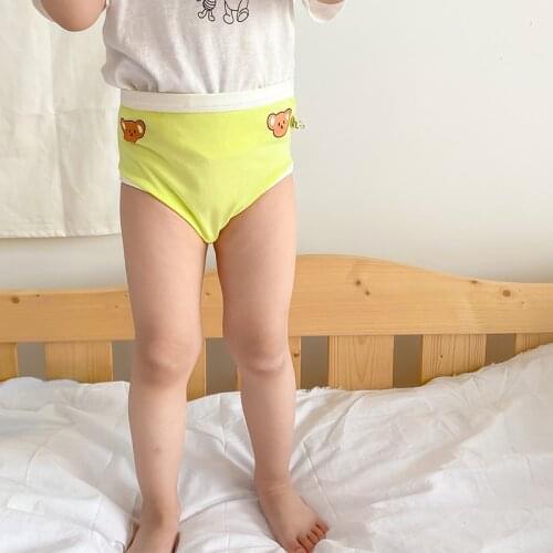 3Pcs/lot Kids Panties For Young Girls Boys Cotton Cute Underwear Baby Briefs Toddler Funny Shorts Underpants Children Clothing