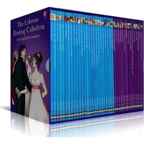 40 Books/set Usborne My third Reading collection library English Picture story books to help your child grow as a reader Libros