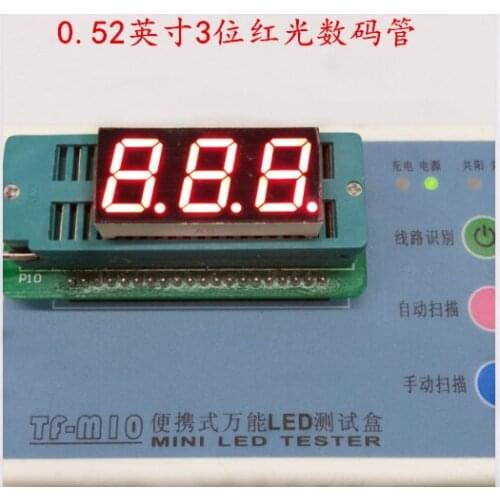0.52inch 3digits red 7 segment led display 5321AS/5321BS