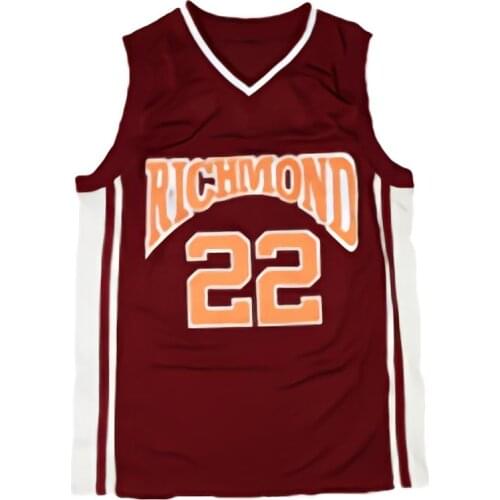 Cheap Timo Cruz Richmond High Carter Movie Basketball #22 Jersey Red Stitch S-3XL