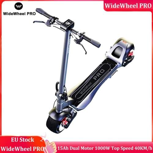 2020 Mercane WideWheel Pro Kickscooter Electric Scooter Wide Wheel Dual Motor Disc Brake Skate Hoverboard EU warehouse in stock