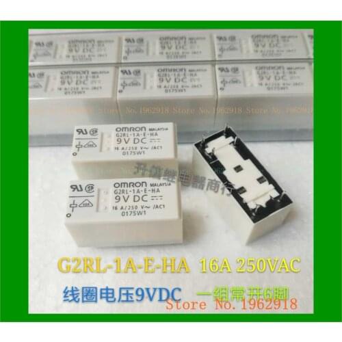 G2RL-1A-E-HA 9VDC 16A 250VAC