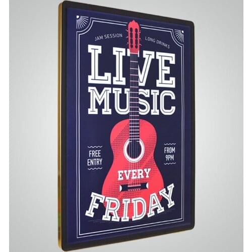 Cinematic light box lighted signboard advertising light box light box billboard