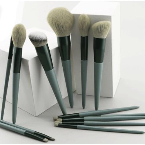 Makeup Brushes 13pcs Foundation Powder Blush Eyeshadow Concealer Lip Eye Make Up Brush With Bag Cosmetics Beauty Tools