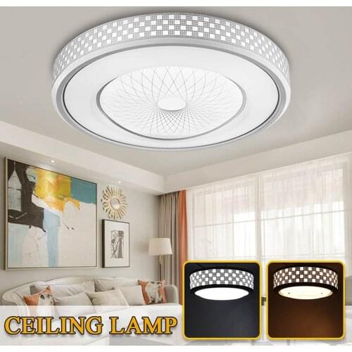 Round LED Ceiling Lights Lamp Modern Luxury ceiling lamp Living Room Bedroom Kitchen Flush Acrylic Lamp AC110-240V