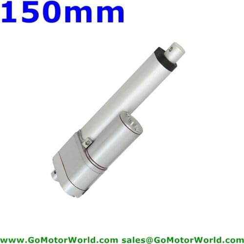 Linear actuator with Potentiometer position signal feedback 12V 24V 150mm 6inch stroke 900N load 80mm/s speed LA10P