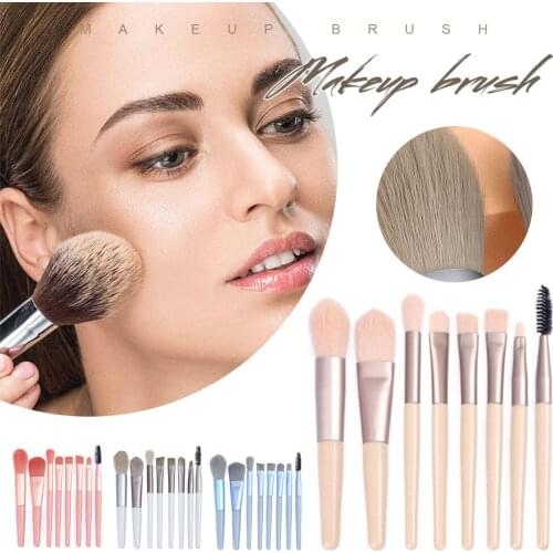 Makeup Brush Kit Eyebrow Eyeshadow Blush Powder Lip Brush Makeup Tool Perfect Gift for Beginners Makeup Artists
