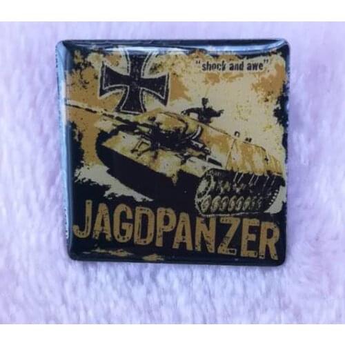 Germany Tank destroyer badge Jagdpanzer pin WW2 retro military collection