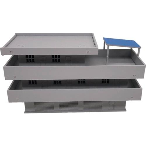 Outland Models 3-Story Station Office House N Scale