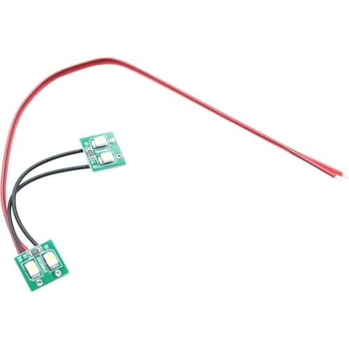 EEMRKE Professional Car Rear View Camera Bracket Mount Housing / License Plate Lights LED Wire one-driven-two