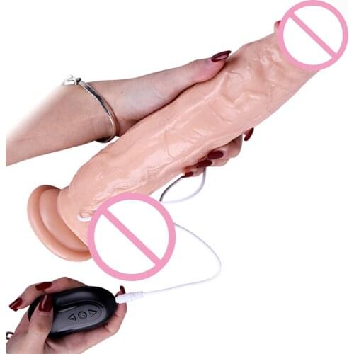 Realistic Dildo Vibrating Huge 12inch Dildo Vibrator With Suction Super Large Penis For Women G-Spot Massage Adult Masturbation