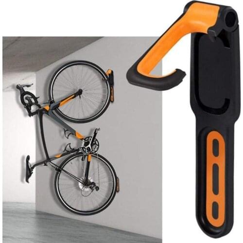 Adjustable Saving Space Bicycle Hanging Stand Bike Wall Storage Hanger Hook Rack Mount Side Support Cycling Parts Accessories