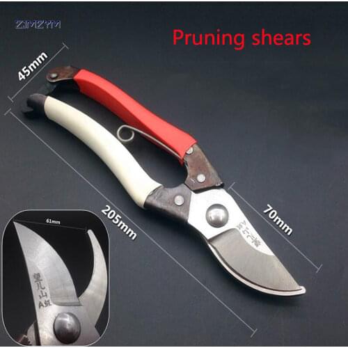 High quality pruning scissors gardening scissors cut branches cut flowers and cut fruit for Garden Tools