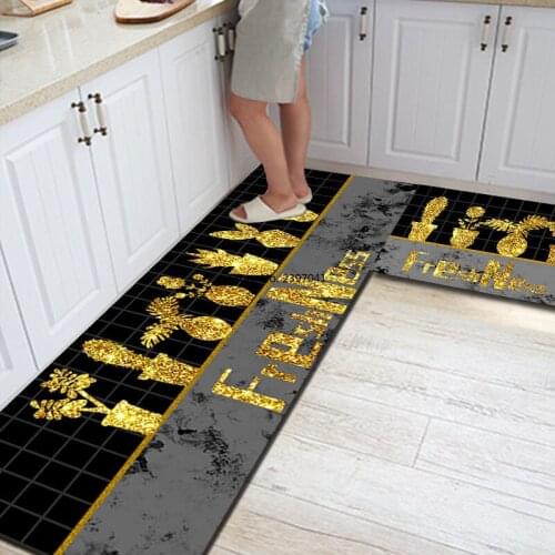 Modern Kitchen Carpet Bath Bedroom Mat Home Entrance Absorbent Living Room Floor Rugs Children Fashion