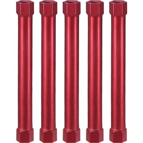 Uxcell 5pcs/lot Hex Aluminum Standoff Spacer Column M3x45mm M3x50mm M3x60mm for RC Airplane FPV Quadcopter CNC Red Black