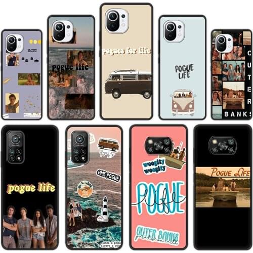 Outer Banks Livin The Pogue Life Fundas Shockproof Phone Case For Xiaomi Poco X3 NFC M3 Pro 9T 11 Note 10 10T Lite 5G Soft Shell