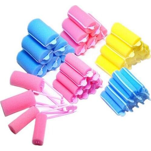 Magic Sponge Foam Cushion Hair Styling Rollers Popular Foam Soft Sponge Hair Roller Hair Curler Roller (2.0mm)