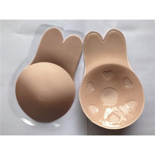 Women Invisible Brassy Tape Breast Lifting Bra Tape Silicone Invisible Nipple Cover Sticker 2019 New