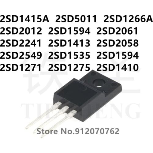 10PCS 2SD1415A 2SD5011 2SD1266A 2SD2012 2SD1594 2SD2061 2SD2241 2SD1413 2SD2058 2SD2549 2SD1535 2SD1594 2SD1271 2SD1275 2SD1410