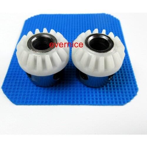 2 Sets Top Bevel Timing Drive Gear For Singer 300 400 Series 457/466/467/476