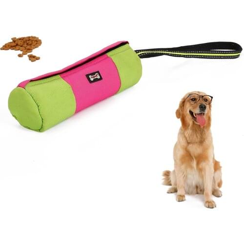 New 2 in 1 Easy Carry Snake Toy Bag Reflecting Interactive Dog Dummy Training Toy Eco-friendly Pet Chew Toy For Puppy Dogs