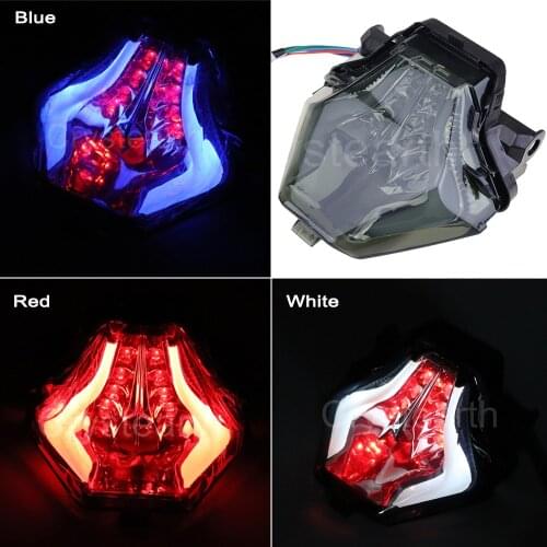 For Yamaha YZF R3 R25 MT07 MT-07 MT 07 25 FZ-07 2013 2014 2015 2016 Rear Tail Light Brake Turn Signals Integrated LED Light