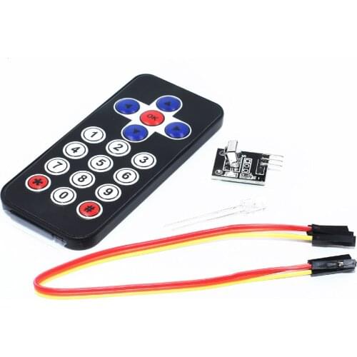 1LOT Infrared IR Wireless Remote Control Module Kits DIY Kit HX1838 For Arduino Raspberry Pi