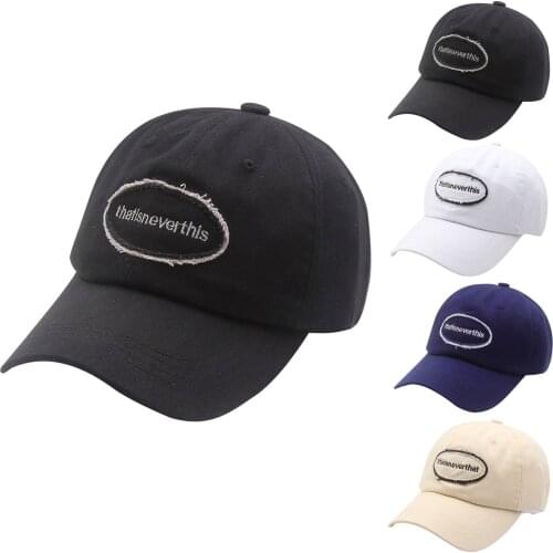 Mens Solid Color Sun Protection Letter Print Suture Baseball Adjustable Caps Men Cap Outdoor Sun Hat Adjustable Sports Caps