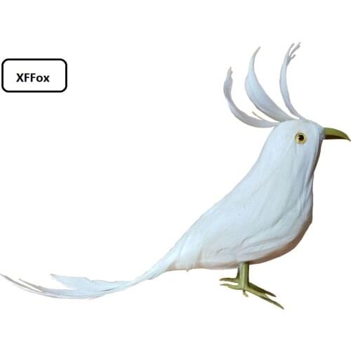 Mini simulation white bird model foam&furs real life cute bird doll gift about 12cm xf2407
