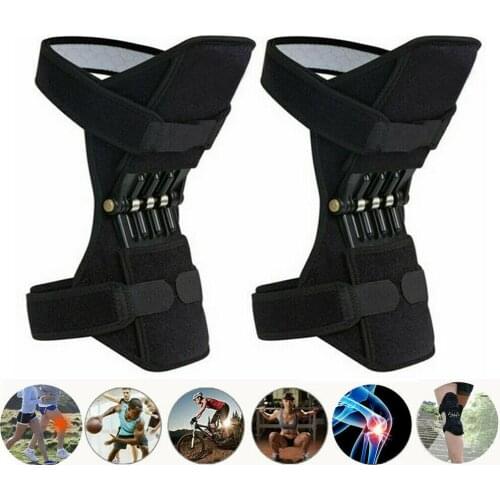 Joint Support Knee Pads Knee Protector Brace Support Powerful Rebound Spring Force Knee Booster Leg Protector Power Lift Joint