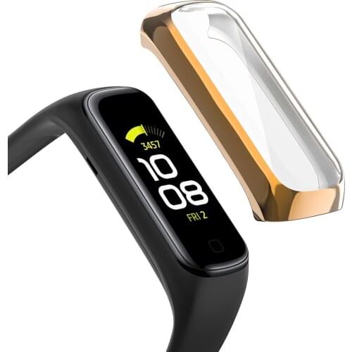 Smart Watch Case Cover Replacement PC Smart Watch Bracelet Full Cover for Samsung Galaxy Fit2 SM-R220 Screen Frame