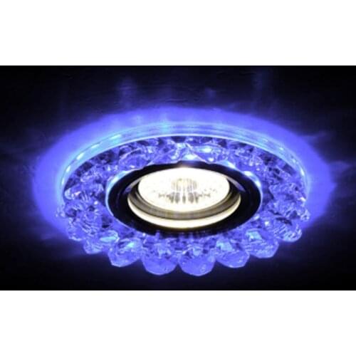 Modern COB LED Ceiling Light Inner Warm White + Sided Blue Round Simple Decoration Home Lamp For Dining Room Living Room