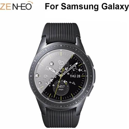 Tempered film protective cover for Samsung Galaxy watch protective shell explosion-proof scratch-resistant LTE 2.5D protection