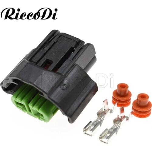 1/5/20Sets Black 2 Pin Way Auto Waterproof Female Fog Lamps connector H11 H9 M6 Plug for Toyota Mazda 6189-0935