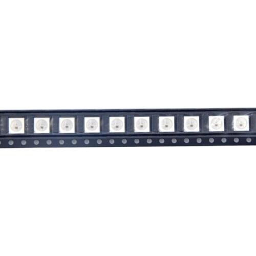 100-1000pcs SK5812 LED Chip same as WS2812B SK6812 IC in Chip SMD 5050 RGB For Strip Display Screen 5V Individually Addressable